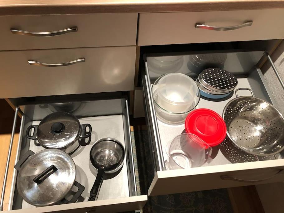 Grosse, Helle Wohnung Fuer Bis Zu 6 Personen 바인하임 외부 사진