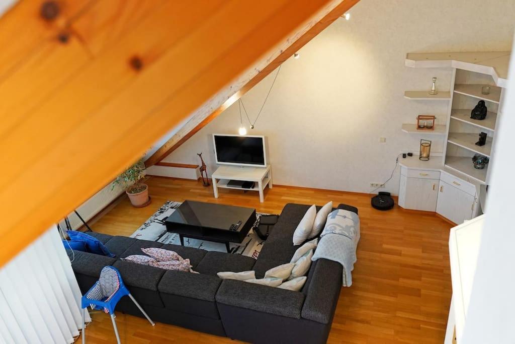 Grosse, Helle Wohnung Fuer Bis Zu 6 Personen 바인하임 외부 사진